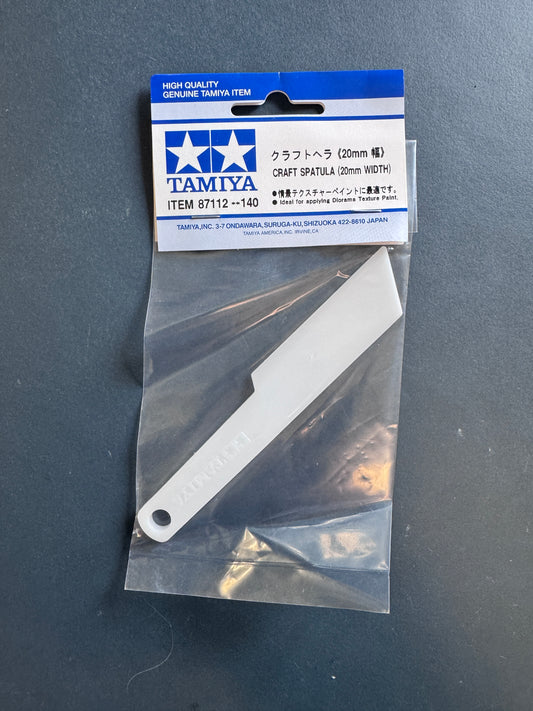 田宮 Tamiya 87112 Craft Spatula (20mm Width)