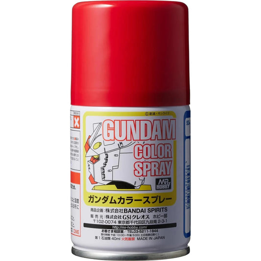 Mr.Hobby SG12 高達噴油 沙煞比紅色 100ml