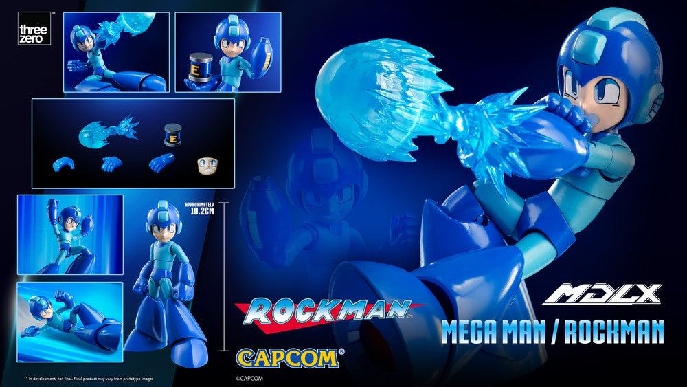 Threezero MDLX 洛克人 Mega Man Rockman Figure 3Z0572