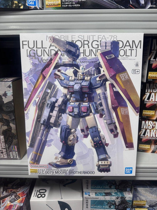 BANDAI 1/100 MG FA-78 FULL ARMOUR GUNDAM THUNDERBOLT VER.KA 全武裝高達 VER.KA 高達雷霆宙域 5063049