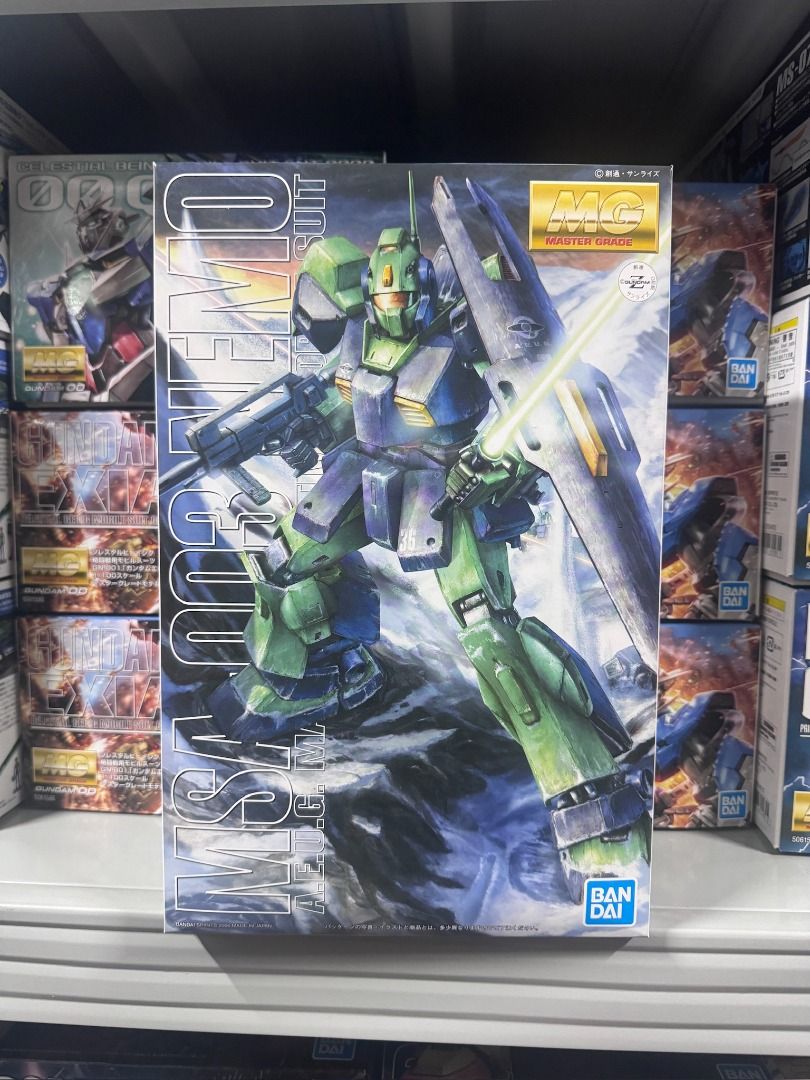 BANDAI 1/100 MG MSA-003 Nemo 尼姆 奧干 聯邦軍 GUNDAM MODEL KIT 5063509