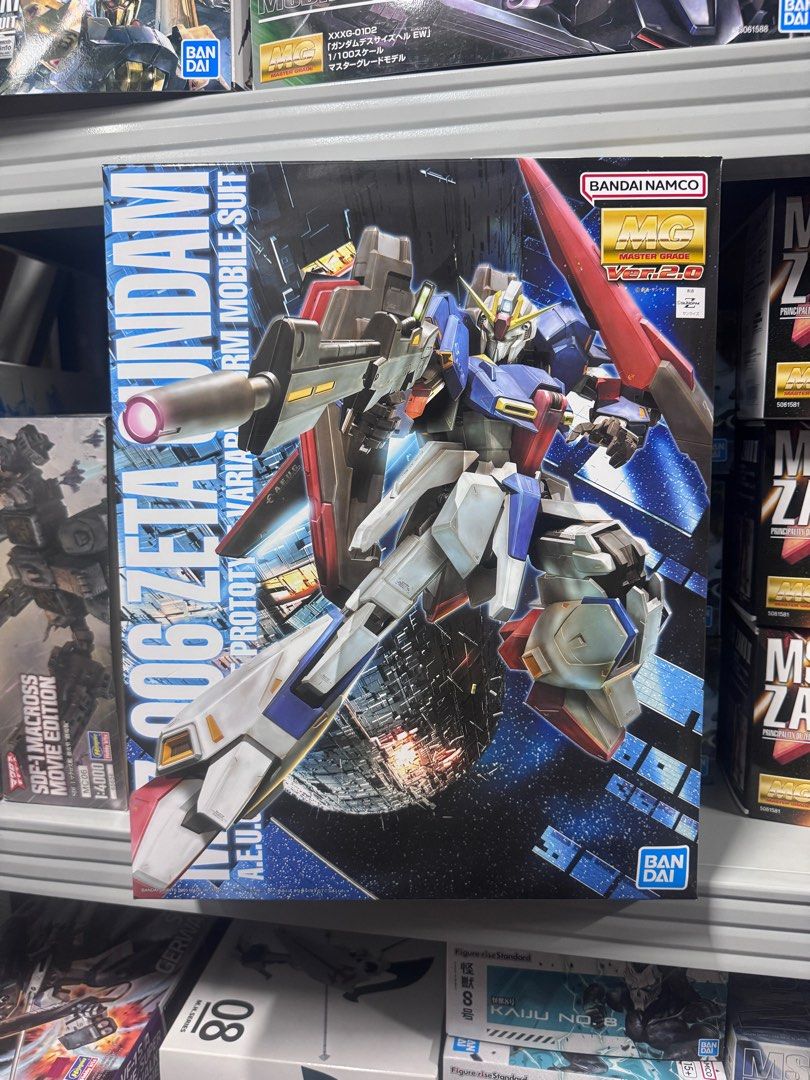 Bandai 1/100 MG Z ZETA Gundam MSZ-006 Ver 2.0 Z 高達 5061578