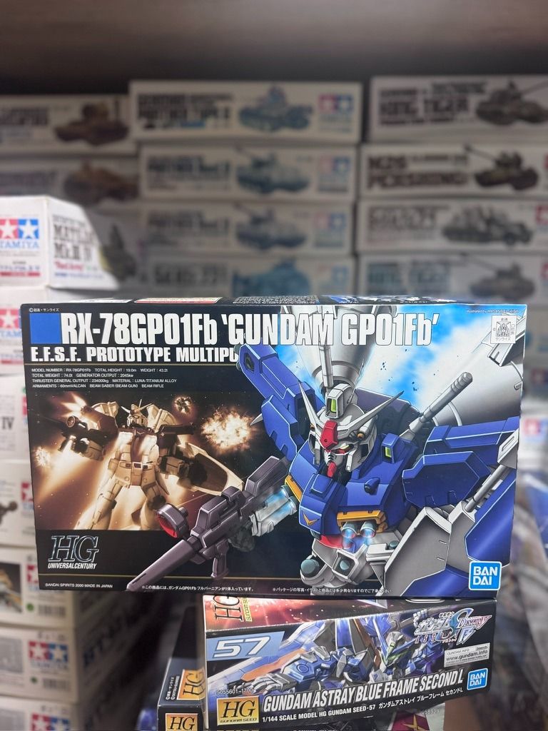 Bandai 1/144 HG HGUC 018 RX-78 GP01FB Gundam 高達 RX-78GP01FB Zephyranthes 5060392