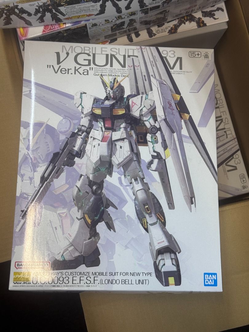 BANDAI MG 1/100 NU Gundam Rx-93 VER. KA 高達 5055454