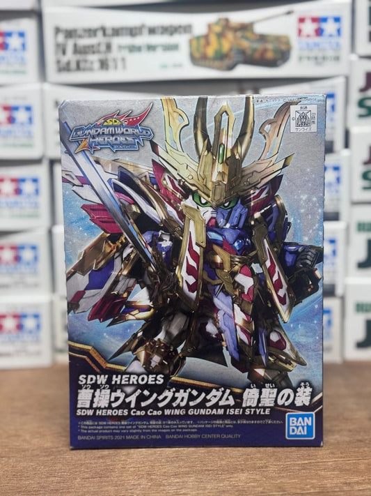 Bandai SD 高達世界 群英集 曹操飛翼高達 倚聖裝 SDW HEROES Cao Cao WING GUNDAM ISEI STYLE 5061784