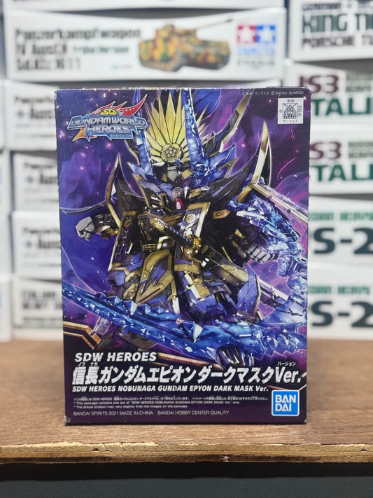 Bandai SD高達世界 群英集 信長高達艾比安 暗黑面罩 SDW HEROES NOBUNAGA GUNDAM EPYO DARK MASK Ver. 5061916
