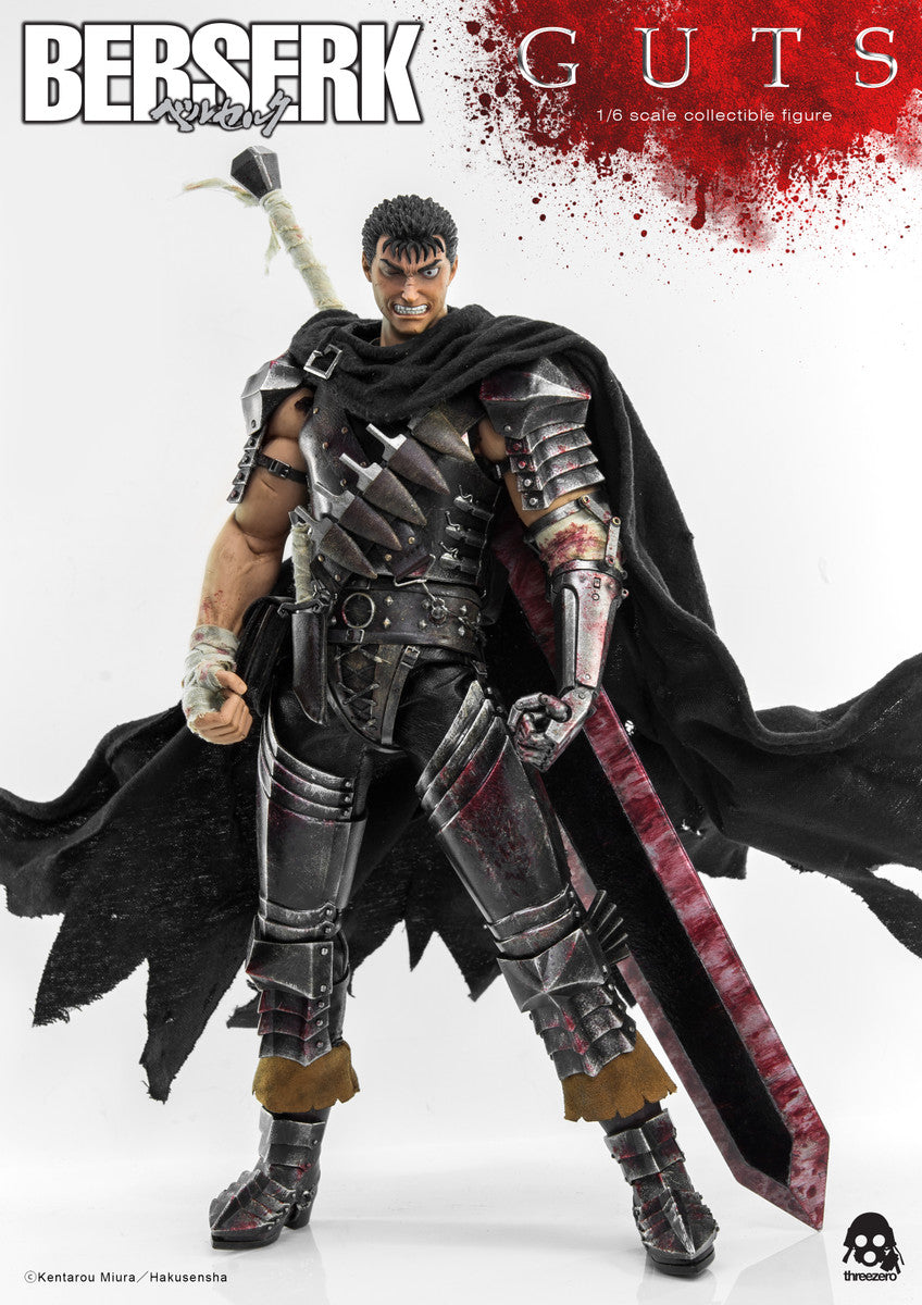 Threezero 1/6 Berserk Guts Black Swordsman 烙印戰士 格斯 黑色劍士