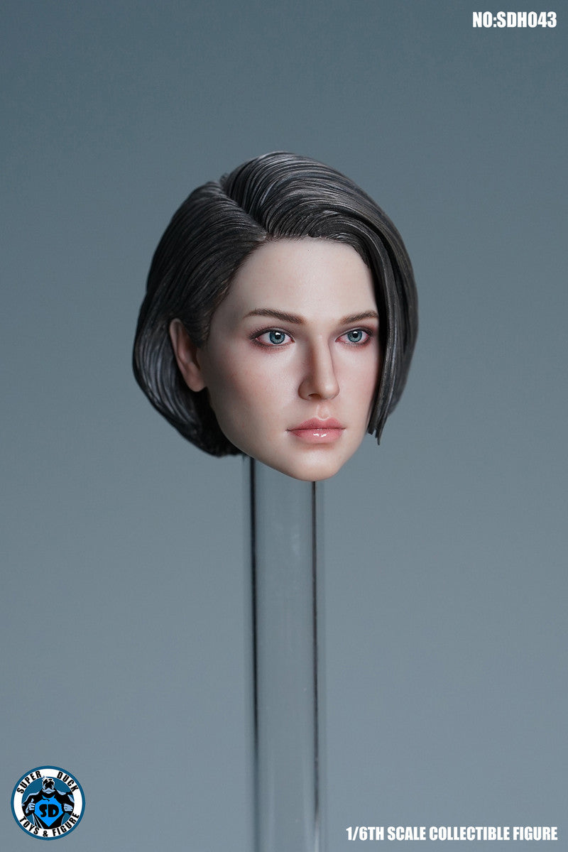 SUPER DUCK 1/6 生化危機 Jill 女人偶頭雕 SDH043