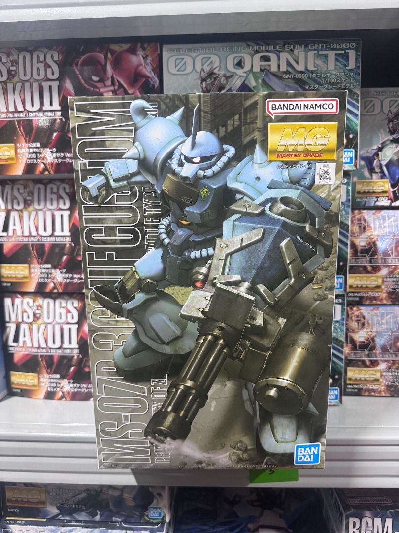 BANDAI 1/100 MG 老虎特裝型 MS-07B3 GOUF CUSTOM 5061575