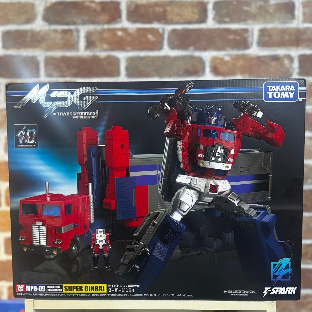 TAKARA TOMY 變形金剛 Masterpiece MPG-09 Super Ginrai 超級仁萊