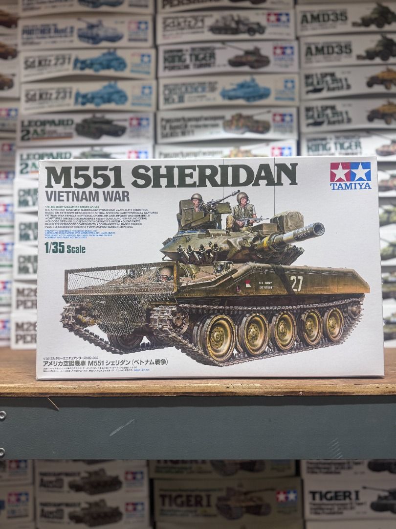 田宮 Tamiya 35365 1/35 M551 Sheridan (Vietnam) Model Kit