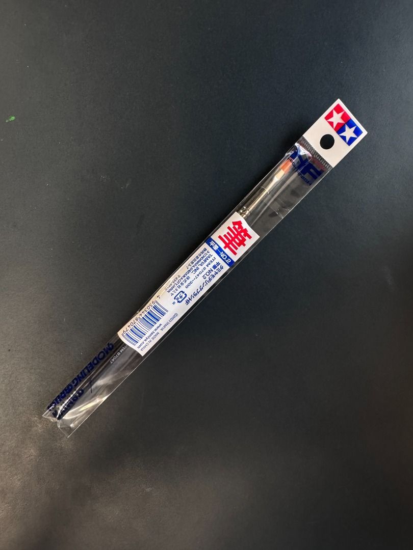 田宮 Tamiya 模型筆掃 High Finish (HF) 平筆 Modeling Brush No.2 87047