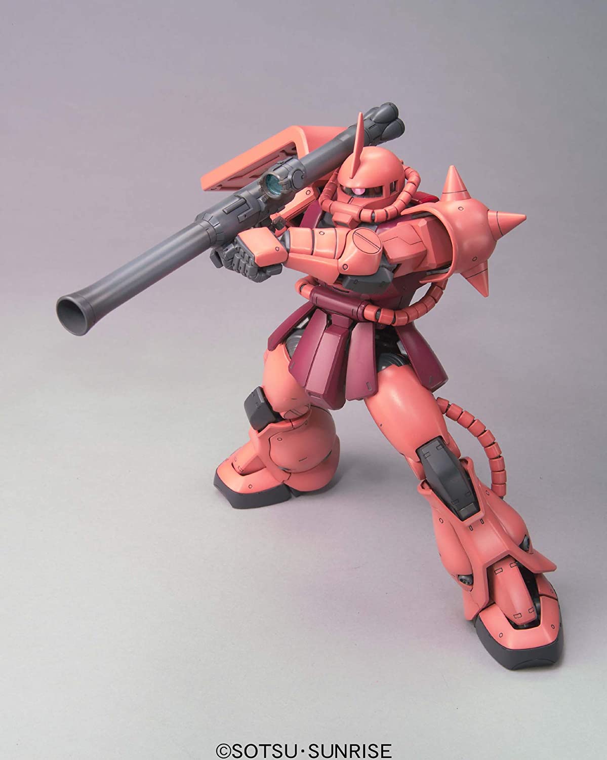 Bandai 高達 Gundam 1/100 MG 馬沙 渣古 Char's Zaku II MS-06S Ver. 2.0