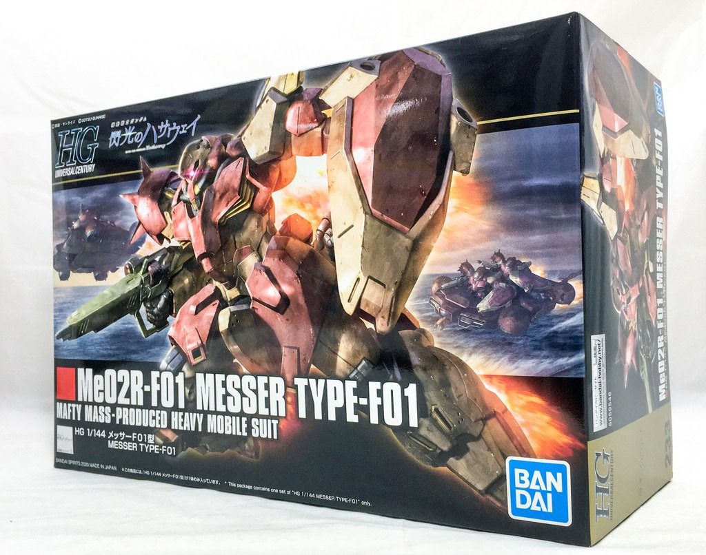 Bandai 高達 Gundam 1/144 HG HGUC 233 梅塞爾 Me02R-F01 MESSER TYPE-F01