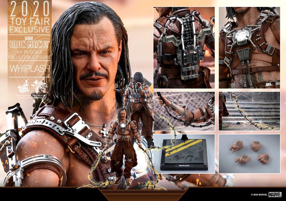 Hot Toys MMS569 Whiplash Ironman 2 喪鞭 動漫節限定