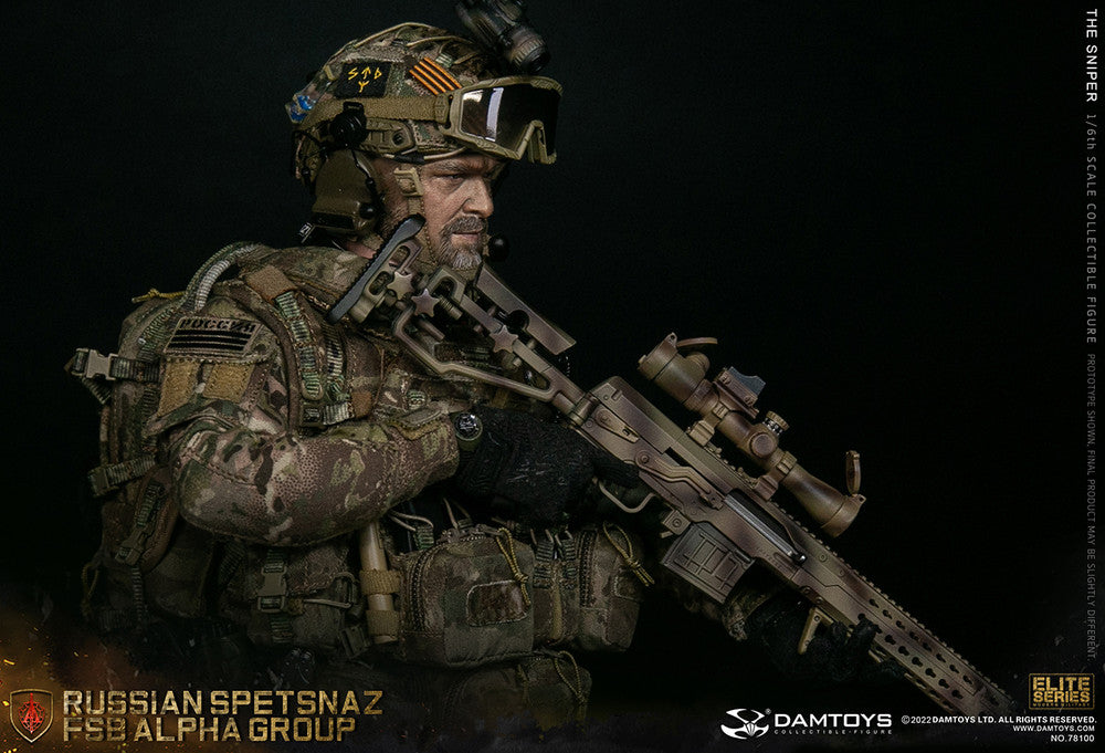 DAMTOYS 78100 1/6 RUSSIAN SPETSNAZ FSB ALPHA GROUP SNIPER