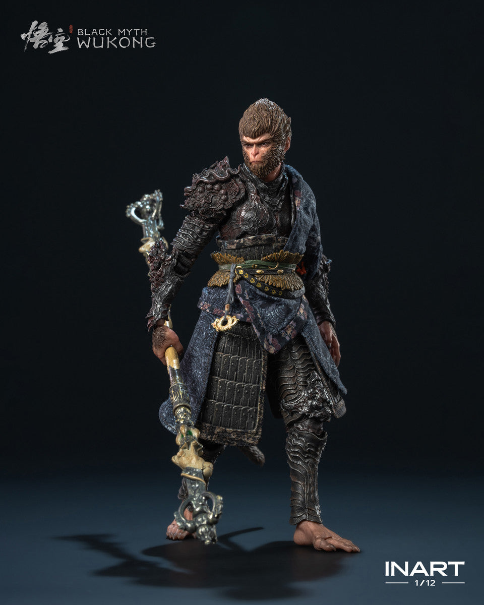 INART 黑神話:悟空 悟空 銅甲天命人 豪華版 1/12 可動人偶 Black Myth Wukong Destiny Man Bronze Set Premium Edition Figure
