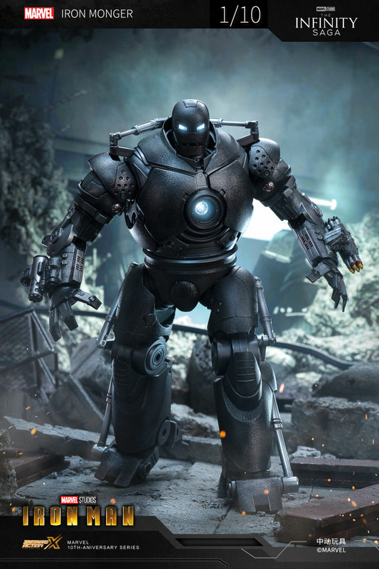 中動玩具 ZD Toys 1/10 Iron Monger LED 發光版 Figure