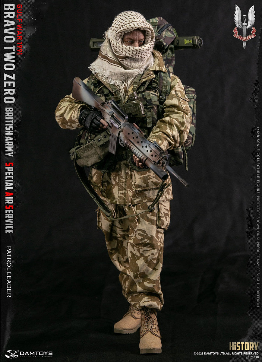 DAMTOYS 78098 1/6 British Army Special Air Service (SAS) Patrol leader