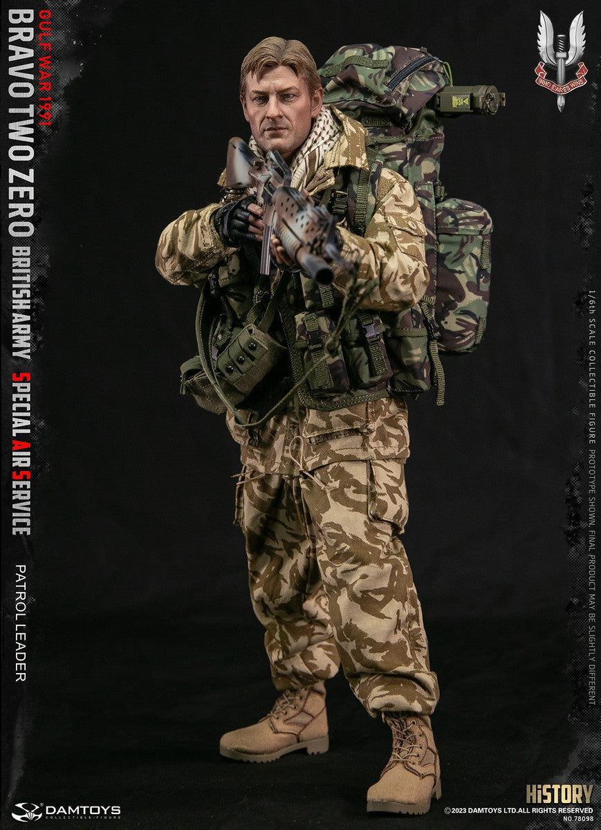 DAMTOYS 78098 1/6 British Army Special Air Service (SAS) Patrol leader