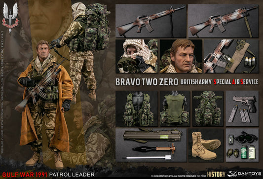 DAMTOYS 78098 1/6 British Army Special Air Service (SAS) Patrol leader