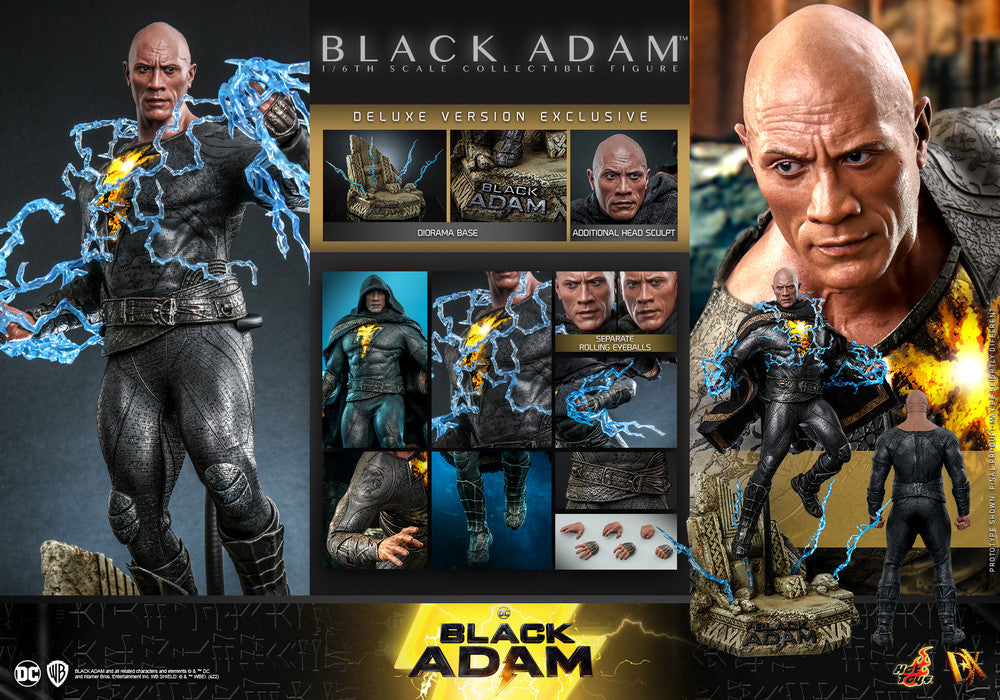 Hot Toys DX30 Black Adam Deluxe 1/6 Action Figure