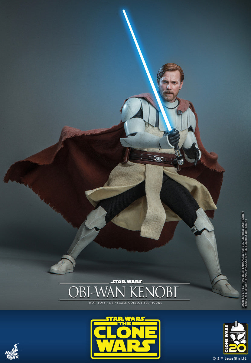 Hot Toys TMS095 Obi-Wan Kenobi Star Wars: The Clone Wars 星球大戰 奧比溫