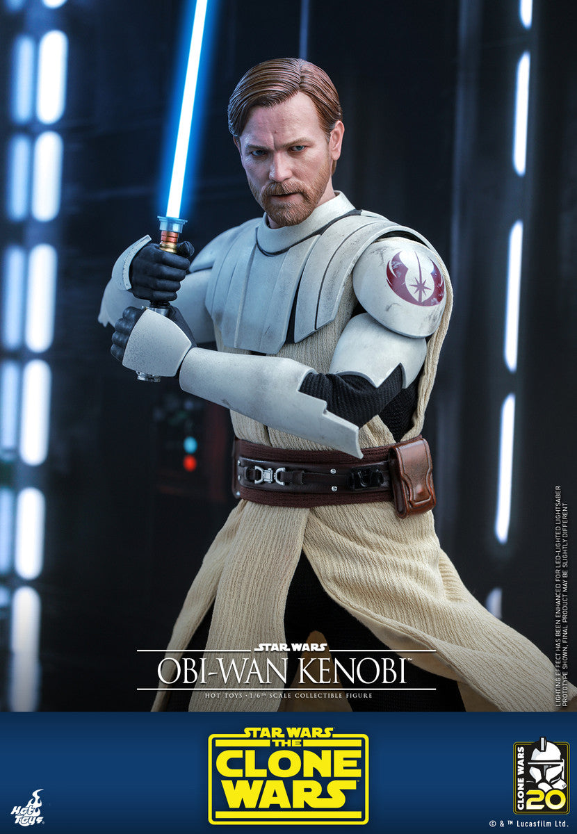 Hot Toys TMS095 Obi-Wan Kenobi Star Wars: The Clone Wars 星球大戰 奧比溫