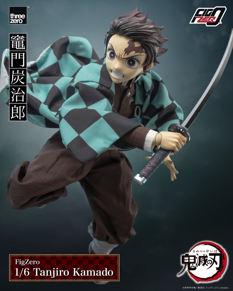 Threezero Figzero 1/6  竈門炭治郎 鬼滅之刃 FIgure Tanjiro Kamado Demon Slayer