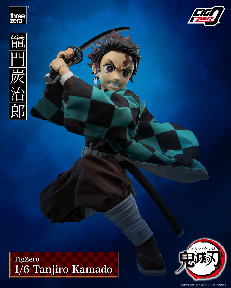 Threezero Figzero 1/6  竈門炭治郎 鬼滅之刃 FIgure Tanjiro Kamado Demon Slayer
