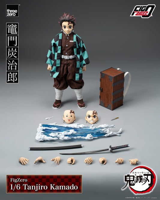 Threezero Figzero 1/6  竈門炭治郎 鬼滅之刃 FIgure Tanjiro Kamado Demon Slayer