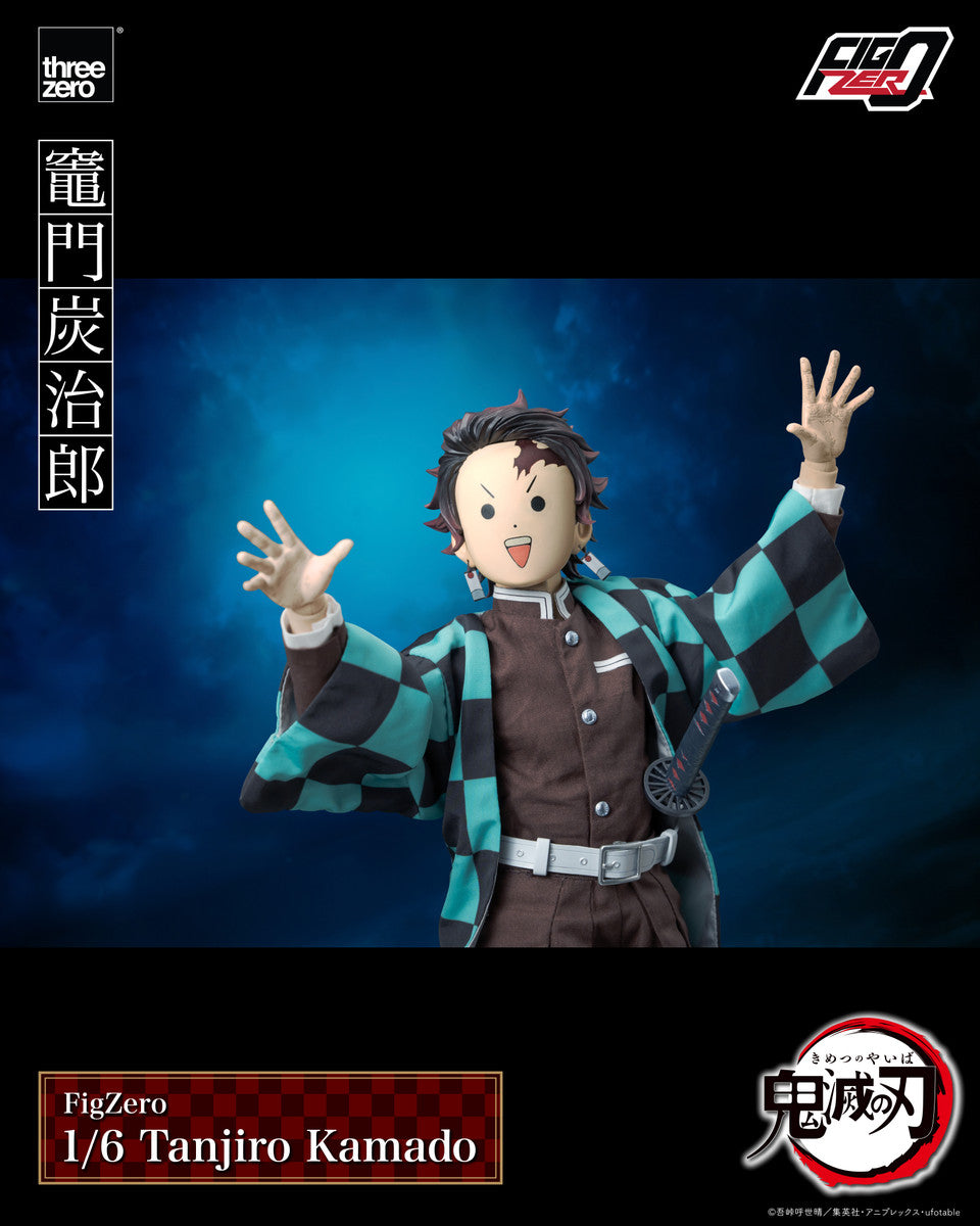 Threezero Figzero 1/6  竈門炭治郎 鬼滅之刃 FIgure Tanjiro Kamado Demon Slayer