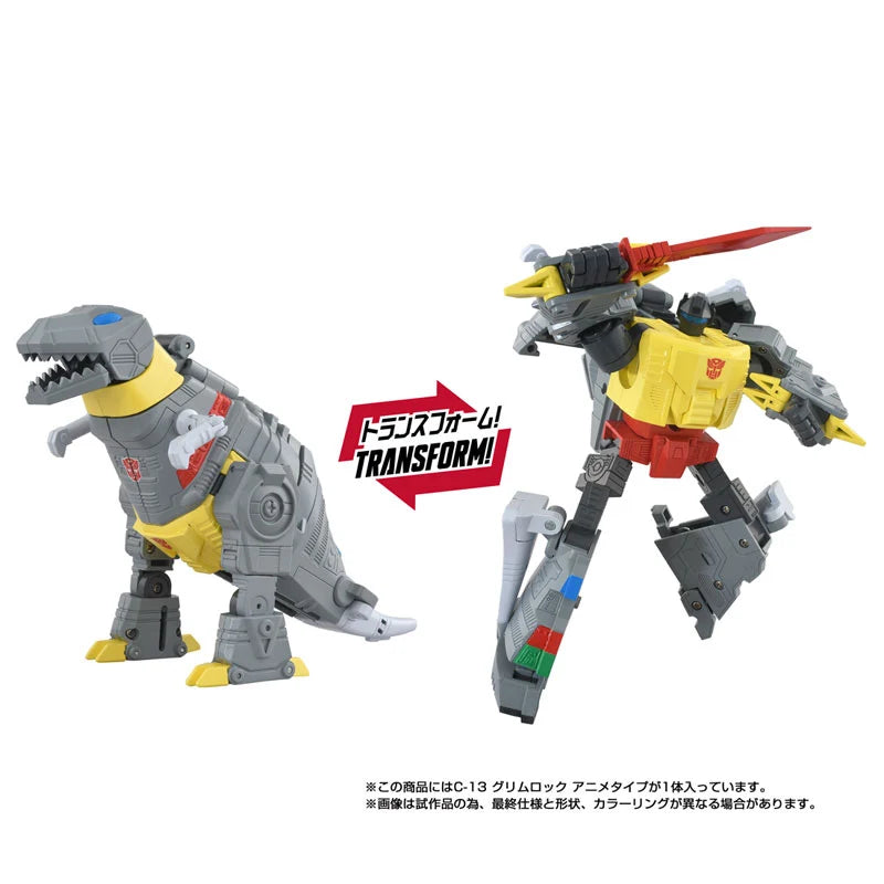 Takara Tomy Missing Link C-13 Grimlock 變形金剛  鋼鎖 動畫配色