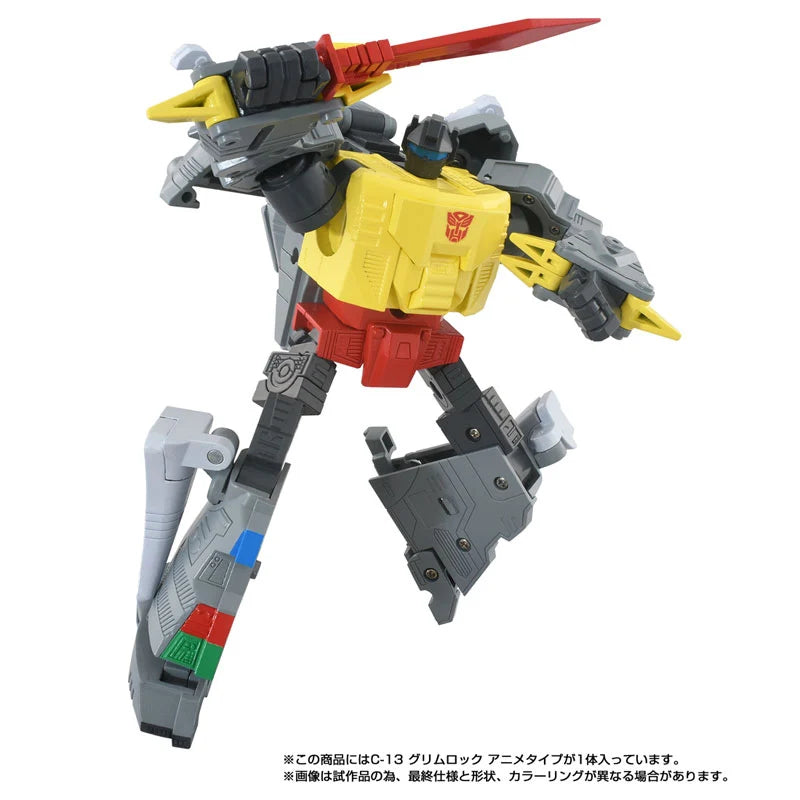 Takara Tomy Missing Link C-13 Grimlock 變形金剛  鋼鎖 動畫配色