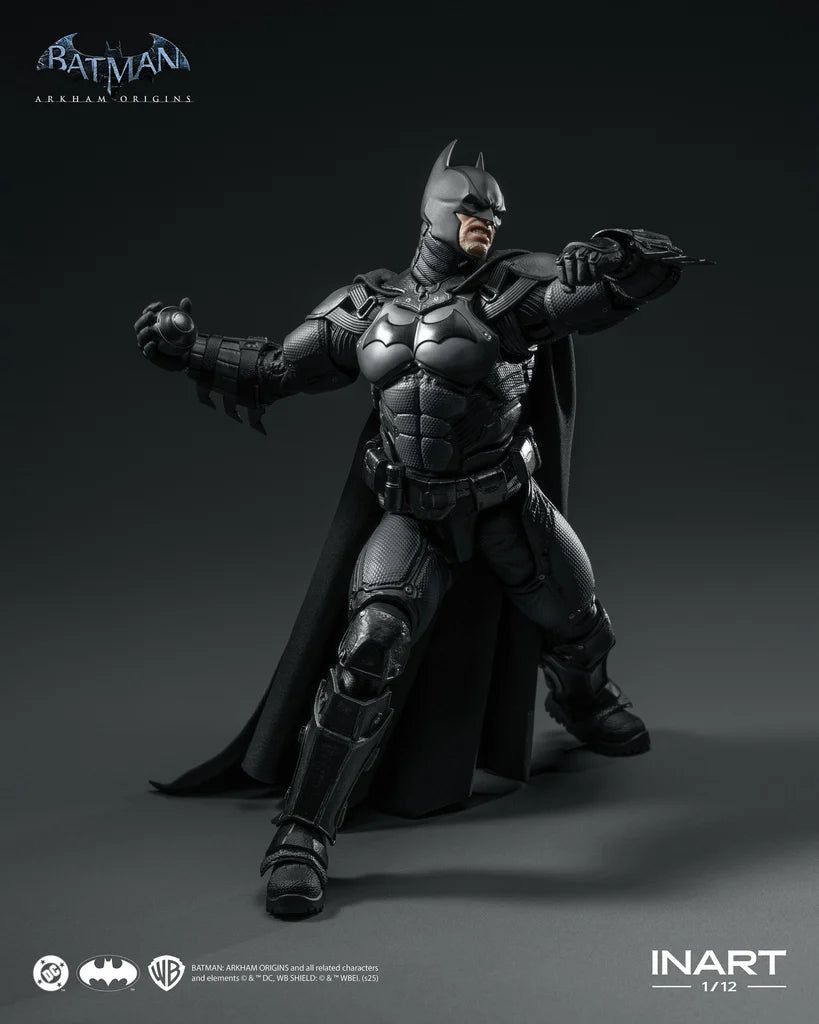 Inart Batman: Arkham Origins 1/12 Figure 蝙蝠俠：阿卡漢起源可動人偶