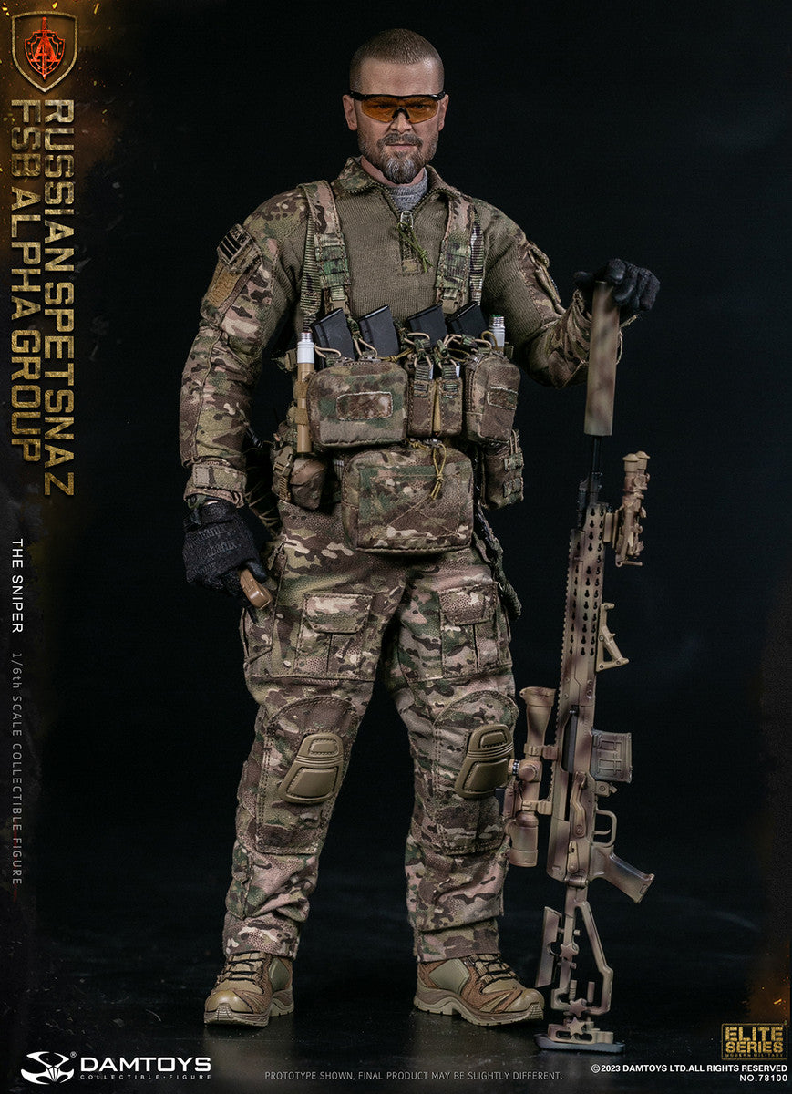 DAMTOYS 78100 1/6 RUSSIAN SPETSNAZ FSB ALPHA GROUP SNIPER