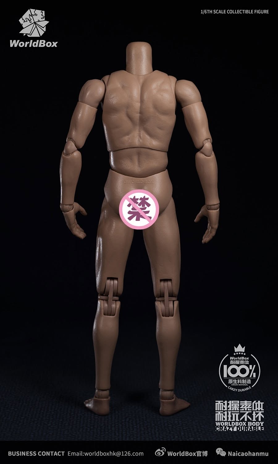 Worldbox AT020 1/6 Scale Figure Body 人偶素體