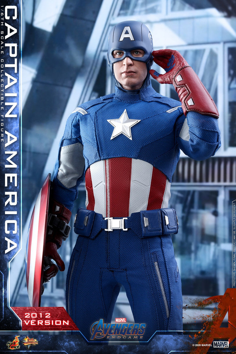 Hot Toys MMS563《復仇者聯盟4：終局之戰》美國隊長 (2012年版) Captain America