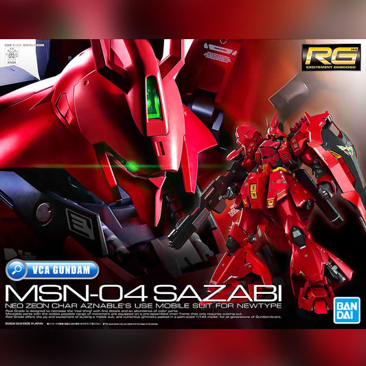 Bandai RG 1/144 MSN-04 Sazabi 沙煞比