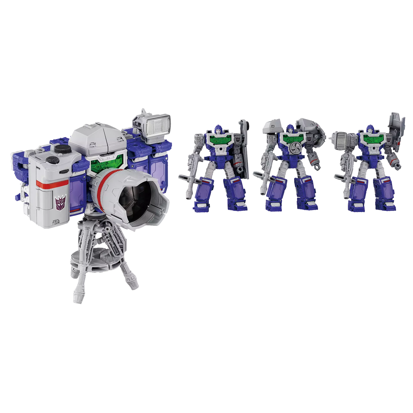 Takara Tomy Transformers Dramatic Capture Decepticons Part 1 Thundercracker Reflector 變形金剛
