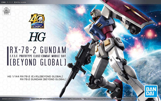 Bandai HG 1/144 RX-78-2 高達 [超越全球] Gundam Beyond Global 5058205