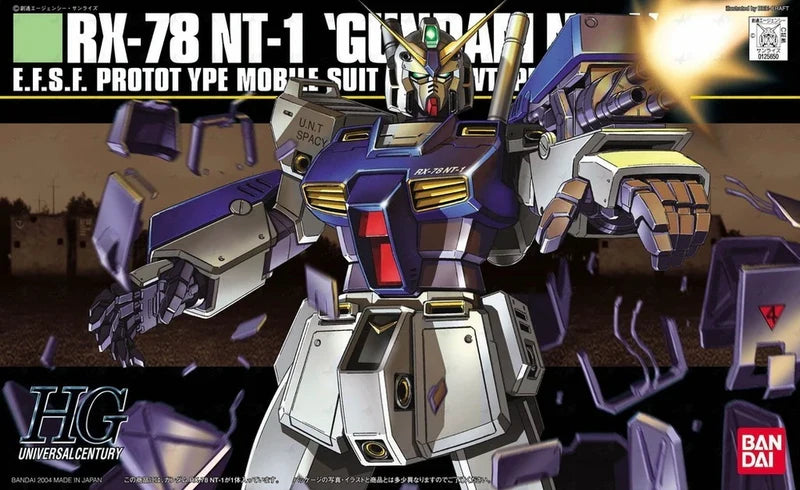Bandai 1/144 HGUC HG 47 Gundam RX-78 NT-1 5059158