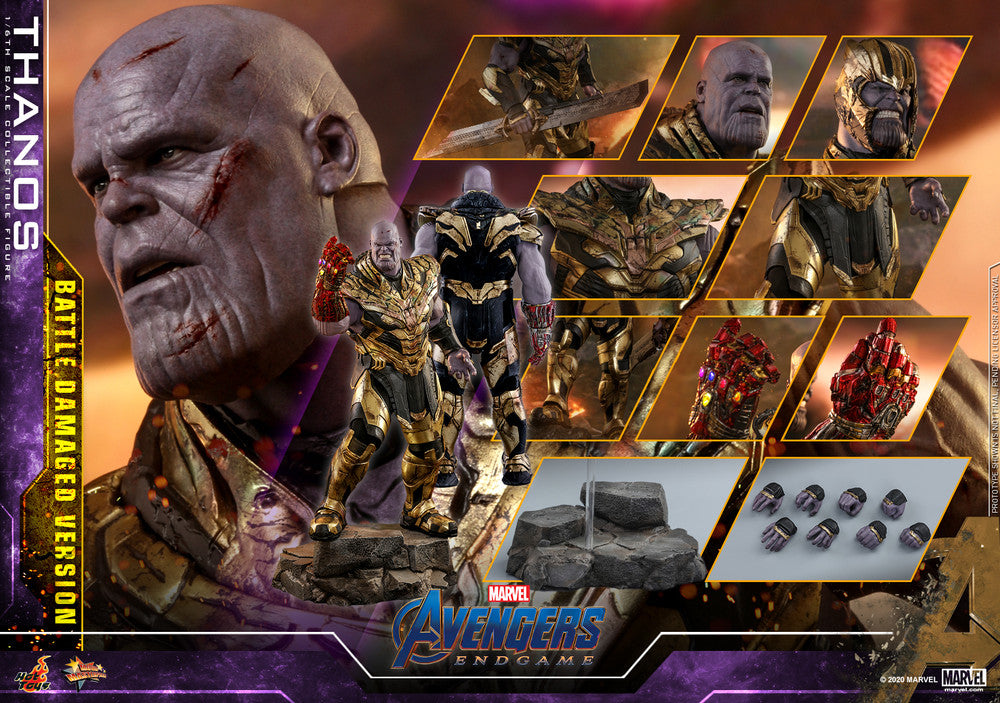 Hot Toys MMS564《AVENGERS : ENDGAME 》THANOS (BATTLE DAMAGED VERSION)《復仇者聯盟4: 終局之戰》魁隆 (戰損版)