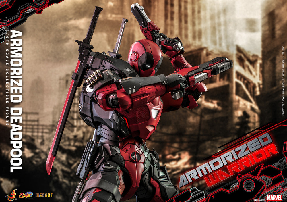 Hot Toys CMS09D42 Armorized Warrior [Armorized Warrior Collection] Armorized Deadpool Collectible