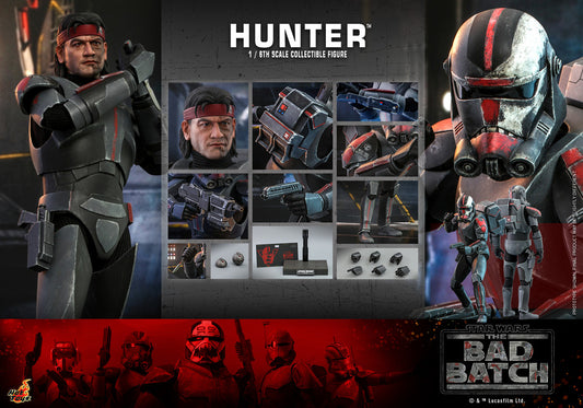 Hot Toys TMS050 Hunter STAR WARS: THE BAD BATCH 1/6 Figure