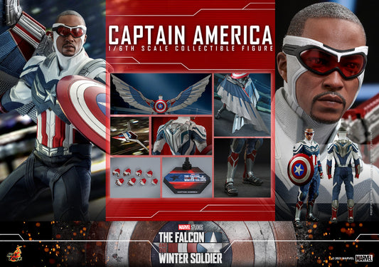 Hot Toys TMS040 The Falcon and The Winter Soldier Captain America 寒冬戰士 鷹隼 美國隊長