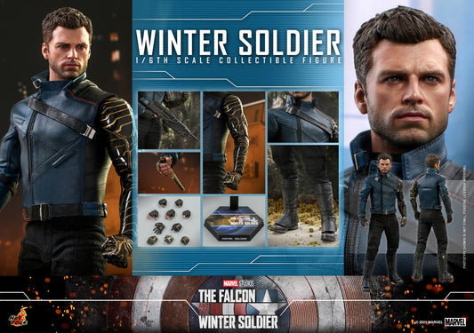 Hot Toys TMS039 The Falcon and the Winter Soldier 1/6 Winter Soldier figure