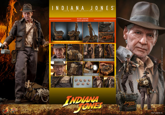 Hot Toys MMS717 Indiana Jones Deluxe Version 奪寶奇兵 豪華版