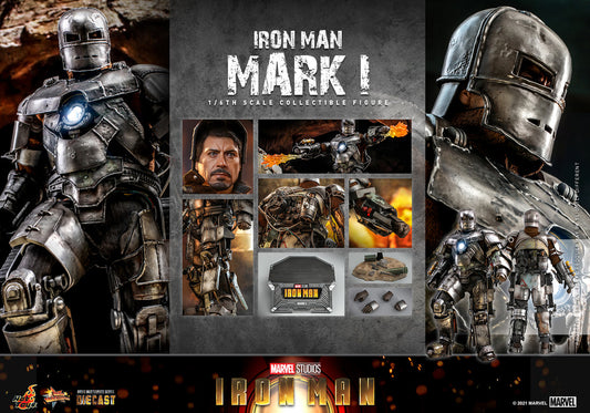 Hot Toys MMS605D40 Iron Man 1/6 Iron Man 鐵甲奇俠 Mark I Collectible Figure