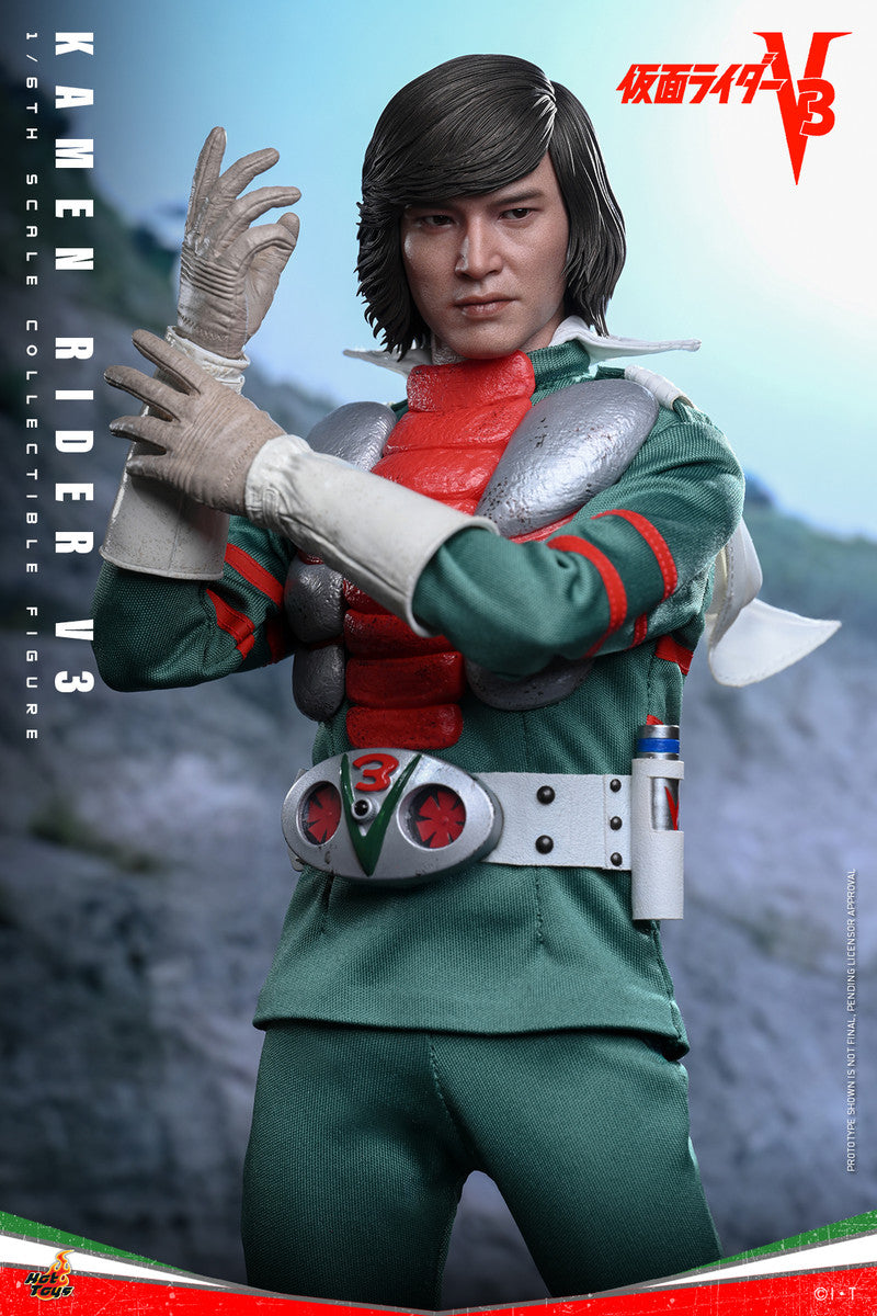 Hot Toys TMS162 幪面超人3號 Kamen Rider V3 1/6 Figure 普通版